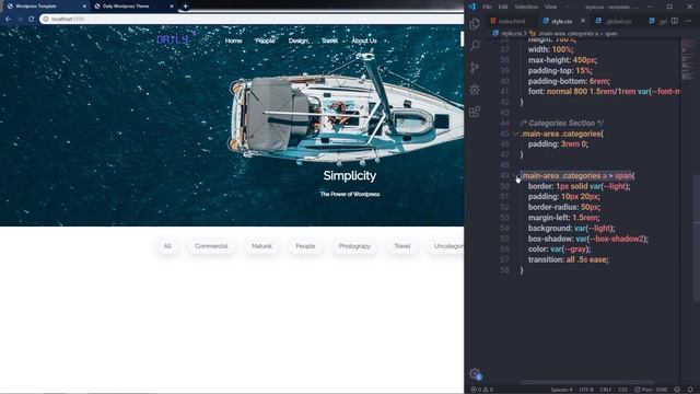 Template Categories - Premium HTML Template - 24