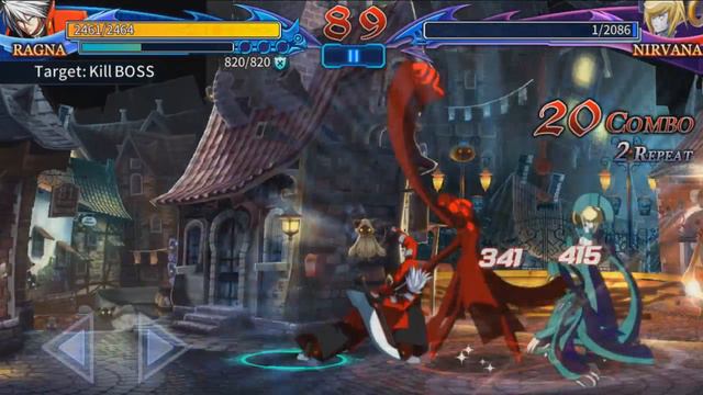 BlazBlue: Walkthrough -The Grim Reaper - Stronghold 9 - Прхождение Часть 9 Смерть с Косой