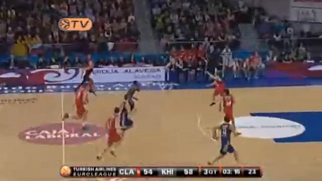 Caja Laboral Vitoria 71-83 BC Khimki Moscow Region (Euro TOP 16 - Game 6)