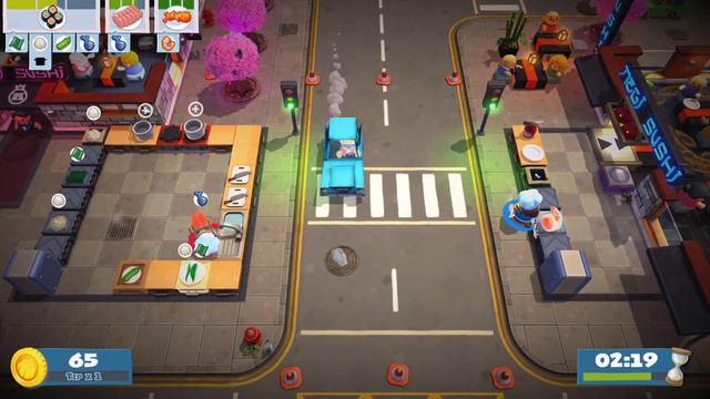 Overcooked 2 - Modo Campanha 4-1 [PS5]