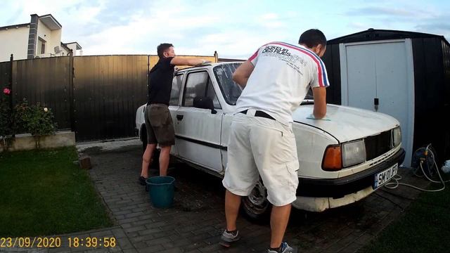 Skoda 135 GL - First Wash In 5 Years