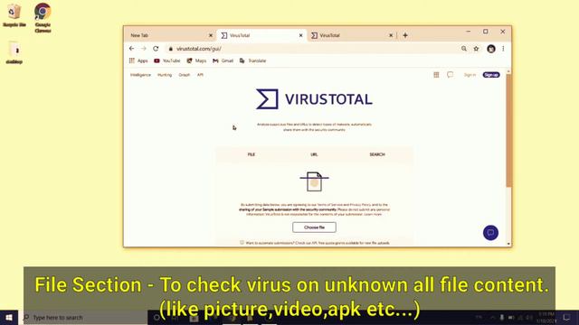 How To Find Virus On Unknown URL/File? | अज्ञात लिंक या फाइल पर वायरस की जाँच कैसे करे ? |