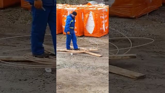 Размотка СТЕКЛОПЛАСТИКОВОЙ АРМАТУРЫ