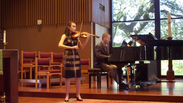 Barber Violin Concerto (mvt. 1) With Emily Averyt, Violin
