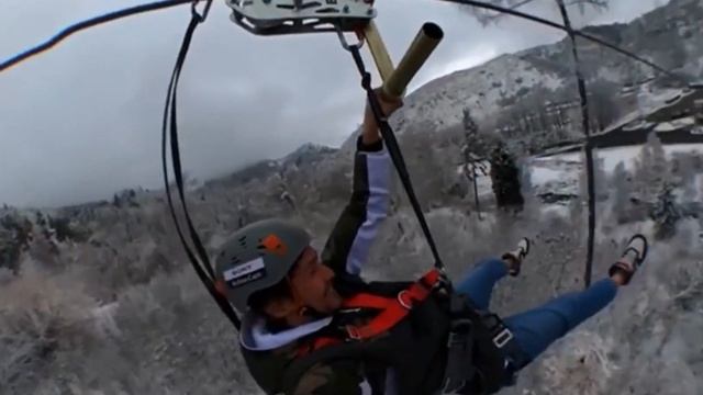 Аттракцион Gorilla Zipline Medeu