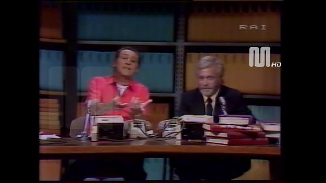 1981 Rai Rete2 Tagli Ritagli e Frattaglie con Renzo Arbore e Luciano de Crescenzo 2 agosto