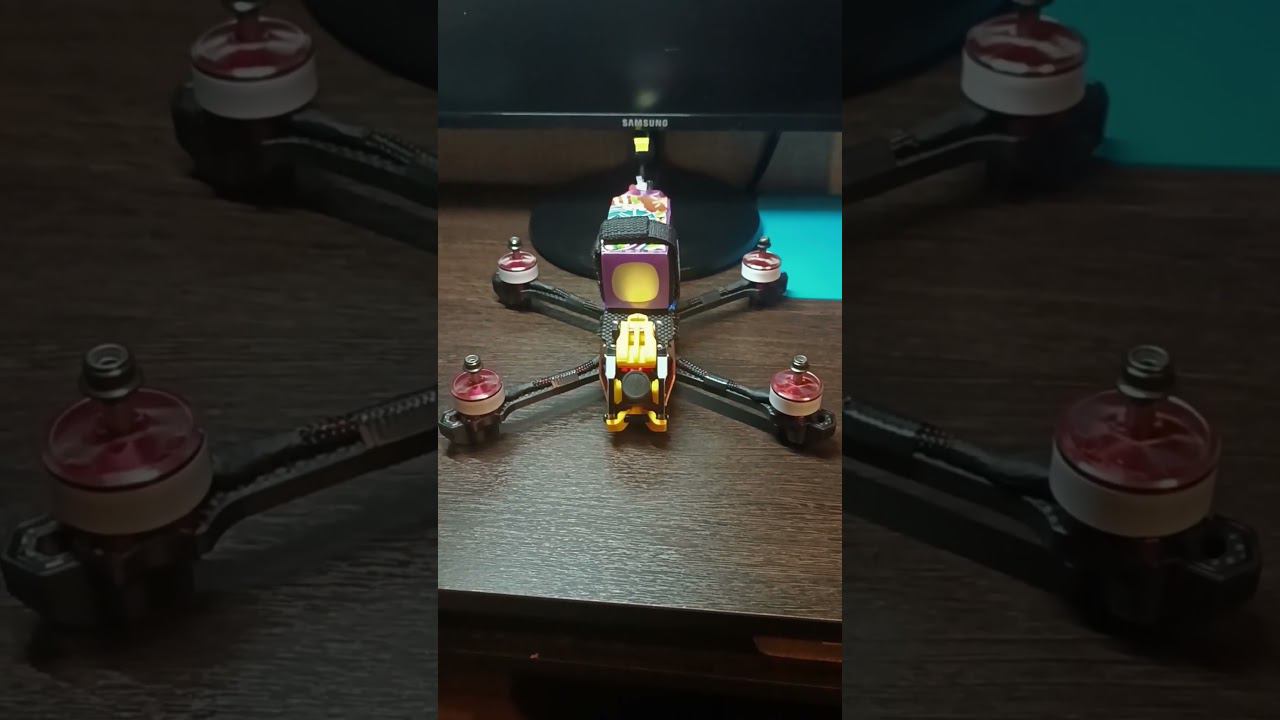 Assembling An FPV Drone 5 Inch, готовая сборка  квадракоптера 5 дюймов на раме Speedybee Mario 5