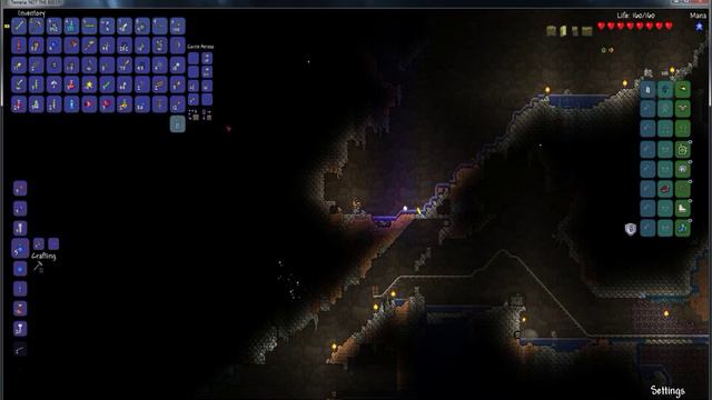 Terraria 1 Playing With Cheats