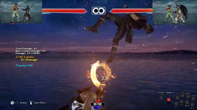 Tekken 7 | $100 100 Dmg Law CH Combo