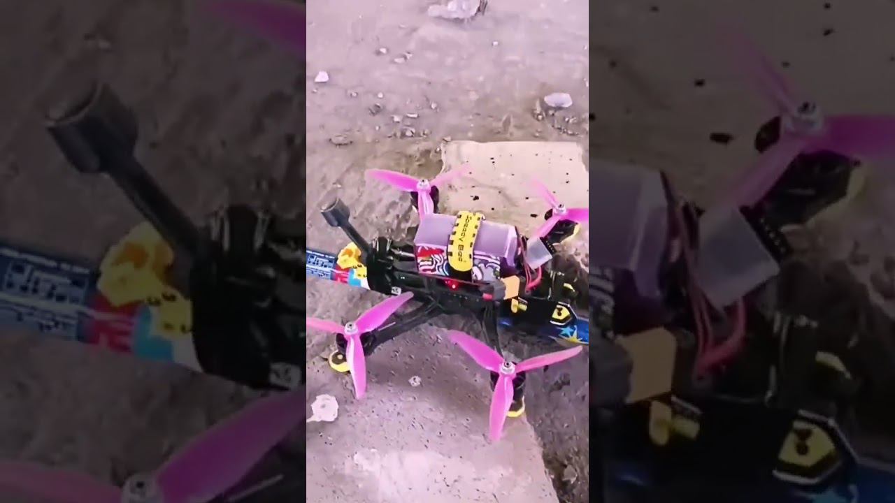 Fpv с огоньком, полное видео на канале. #fpvvide #drone #fpvdrone #experiment #crash #droneracing