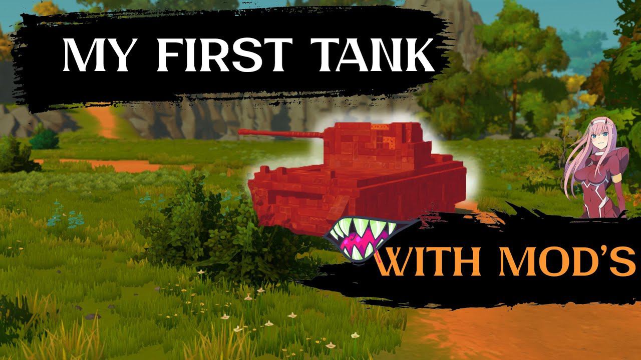 My First Tank | Мой первый танк в #scrapmechanic