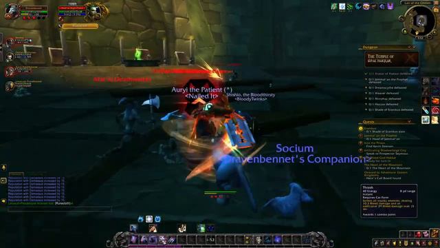 Worgen Druid-Classic Dungeon Video (Sunken Temple-Dungeon Finder)
