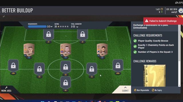 Fifa 23 - Failed To Submit Challenge