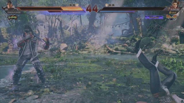 Jin Vs Azucena TEKKEN 8 Super Ghost Battle PS5 | Tekken 8 Jin Vs Azucena Fight 4K HDR | Tekken 8 PS