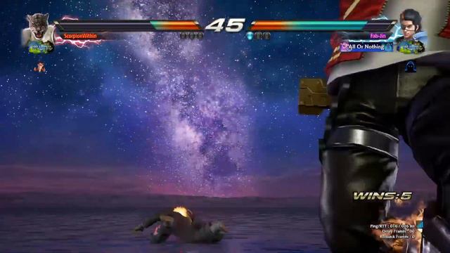 Tekken 7 Ranked Season 5 ONLINE PS5 Gameplay