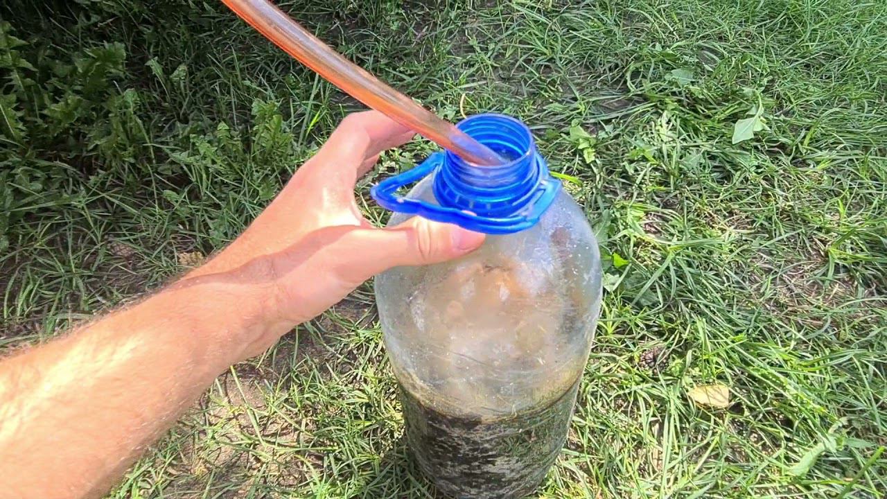 lx570  - Land Cruiser - замена масла lexus toyota при помощи насоса через щуп