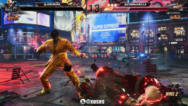 T8 ▰  Rank #1 (JoeCrush) Vs Rank #2 (NinjaKilla) Insane Combos!【Tekken 8】