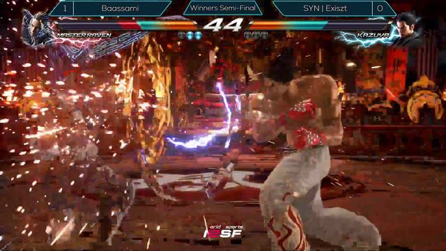 Baassami (Master Raven) Vs Exiszt (Kazuya) - Winners Semis - IESF Dutch TEKKEN 7 Qualifier 2023