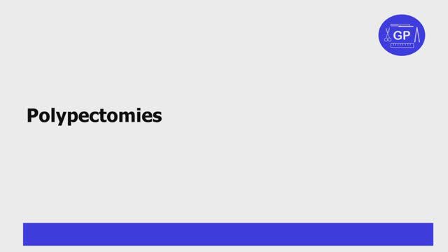 Colonic Polyps Grossing (polypectomies)