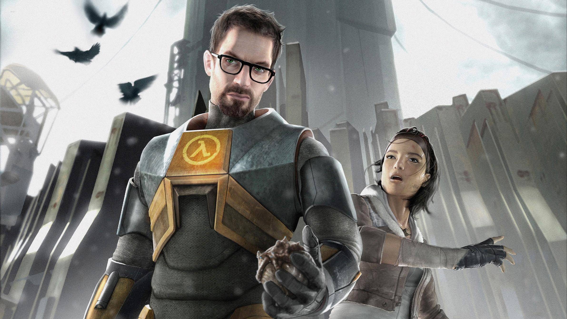 Начало Half life 2 с шейдерами. 1 Часть.