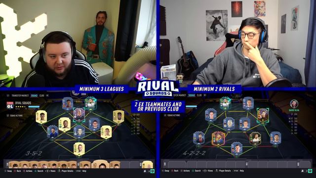 EPIC MEMPHIS DEPAY RIVAL SQUADS VS ITSJAMES! #FIFA21