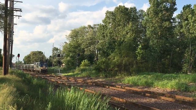 Amtrak 50 on a Pleasent Summer Evening at Dolton.