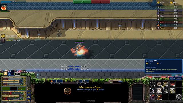 Starcraft 2 (Arcade Game #2: HERO LINE WARS STARLIGHT) - Firepower