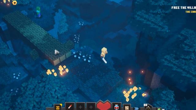 My First Time Playing Minecraft Dungeons