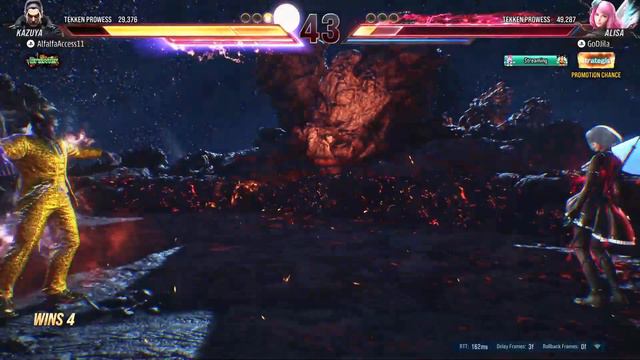 Kazuya vs 2B NieR Alisa Part 2  Epic Comeback  Tekken 8 Online Rank