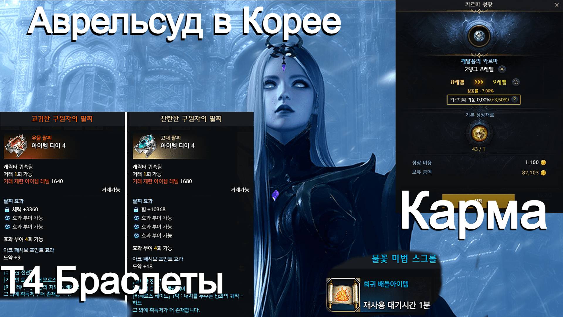 Lost Ark. Новость в Корее. Рейд Аврельсуд. Браслеты. Карма.