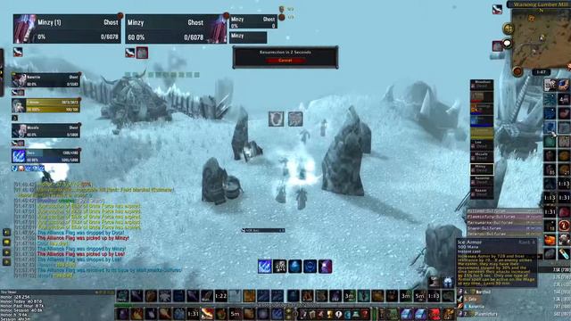 YangGang (Incendius) Vs NorththeMage PvP - Warsong Gulch Classic WoW Phase 2