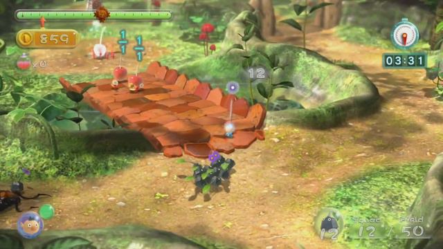 Platinum Medal - Collect Treasure! First Mission | Pikmin 3 Deluxe Demo