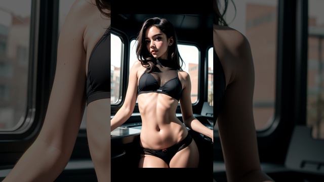 [4k AI 룩북]| Beautiful Girl In Bikini | 비키니 입은 아름다운 소녀 | ビキニの美しい女の子