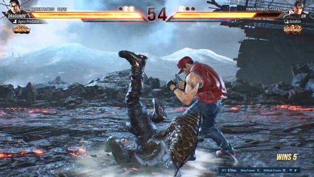 Rank Battle | Jin Vs Scrubby Dragunov | Tekken Zenshin