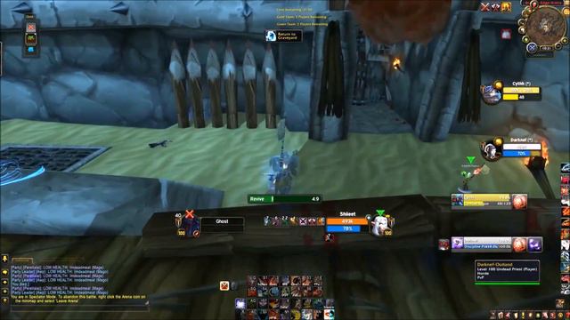 Perellalai - Arms Warrior / Restoration Druid / Survival Hunter 3v3 Arena - WoW 6.2.3 PvP