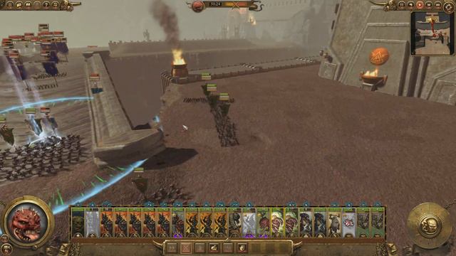 INTENSE SIEGE OF KARAK EIGHT PEAKS! Awesome Custom Map - Total War WARHAMMER Mod Gameplay