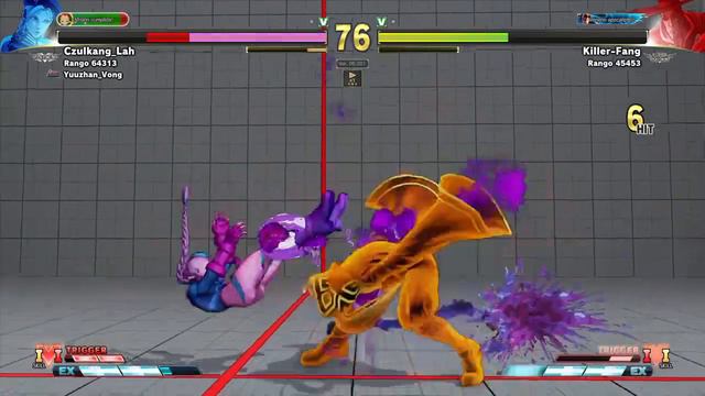 STREET FIGHTER V Using A New Fang Combo V Skill 1 Season 5 Winter Update