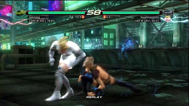 Nina VS Zafina - Tekken 6