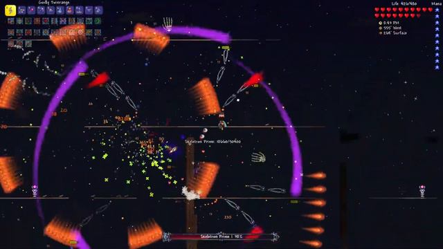 Terraria Fargos Soul Mod Skelotron Prime Masochist Master Mode For The Worthy