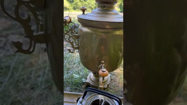 Самовар на реке Белой.