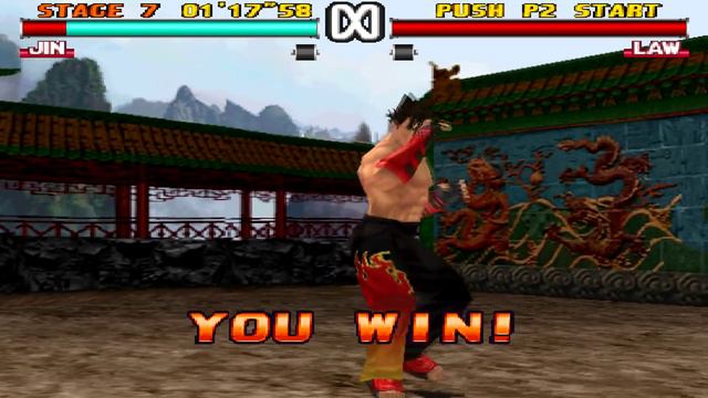 Tekken 3 HD/HQ - 100% Walkthrough - Jin Kazama