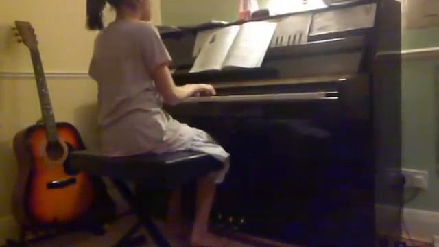 Habanera From Carmen On Solo Piano By Nine Year Old.