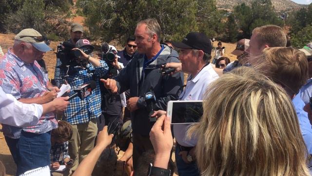 Secretary Of The Interior Ryan Zinke Visits Bears Ears National Monument