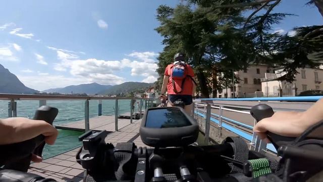 Giro Del LAGO D'ISEO In GRAVEL || BIKEPACKING Iseo Lake