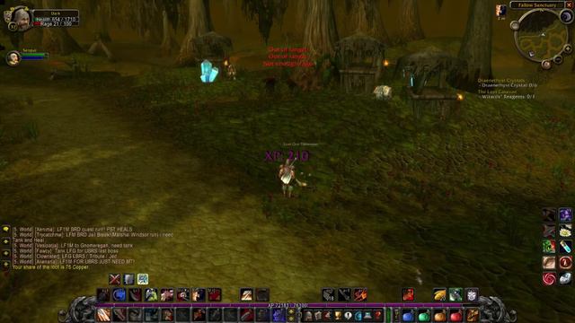VANILLA WOW The Warrior Way Part 8: Questing In The Swamp!