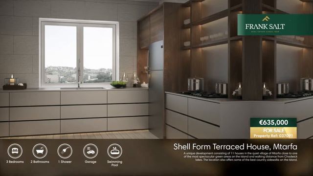 Mtarfa, Shell Form Terraced House - 037091