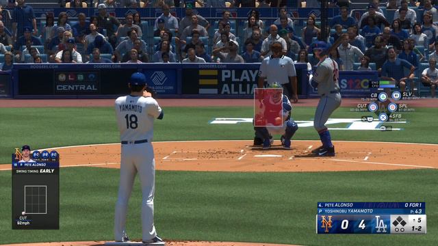 【MLB The Show 24 | 山本由伸 Yamamoto Yoshinobu🆚Jose Quintana | LAD🆚NYM】#yamamoto #山本由伸 #dodgers