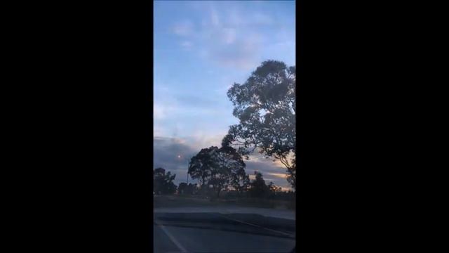UFO Disk Flying Over Hastings Victoria Australia