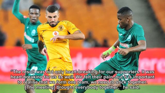 Daniel Cardoso: Chippa United Loss Was Painful To Everyone At Kaizer Chiefs