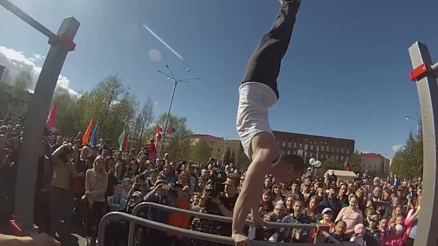 Чемпионат Мурманской области по Workout/Первый батл: Максим Белов VS Артем Петров